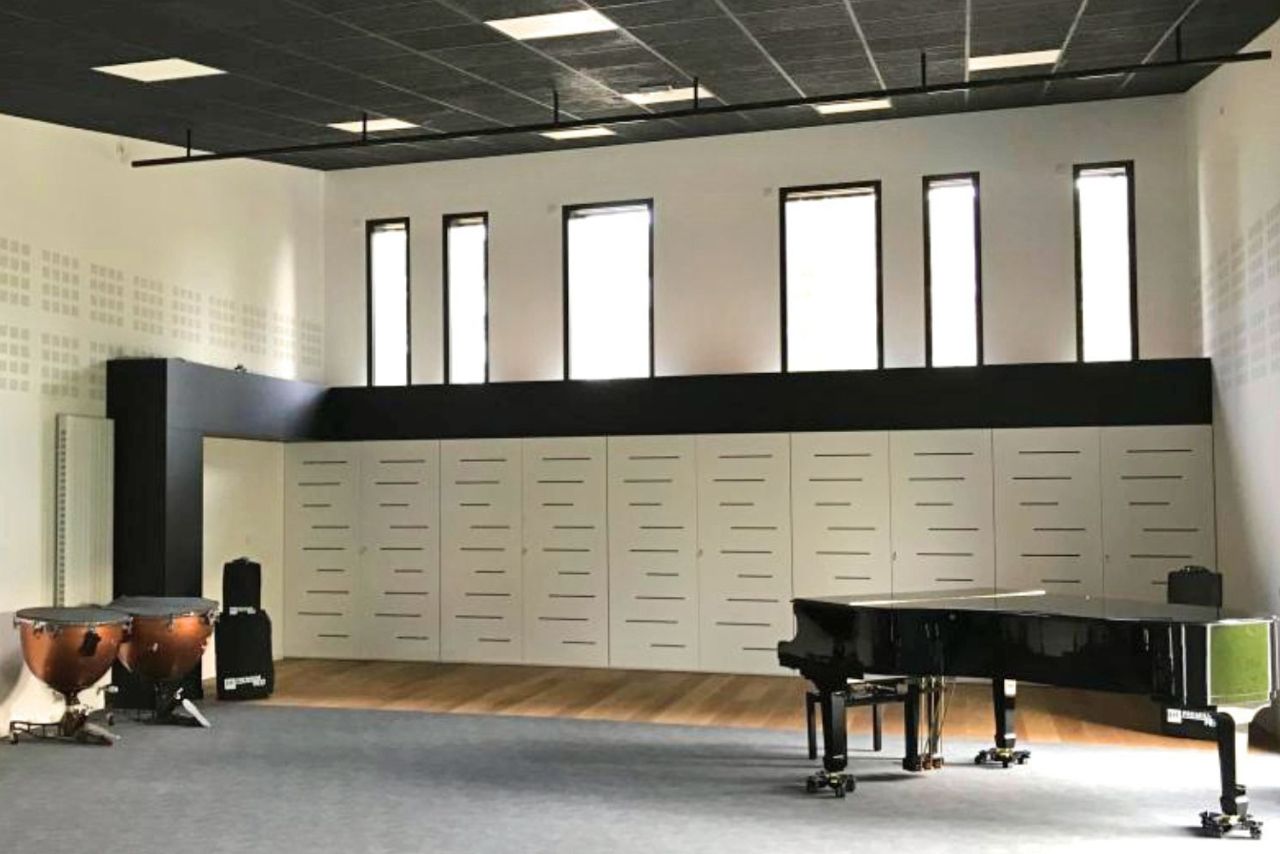école de musique amenagement platerie école de lusique matignon