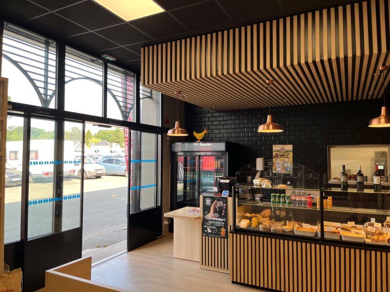 agencement boucherie par AMCI Dinan